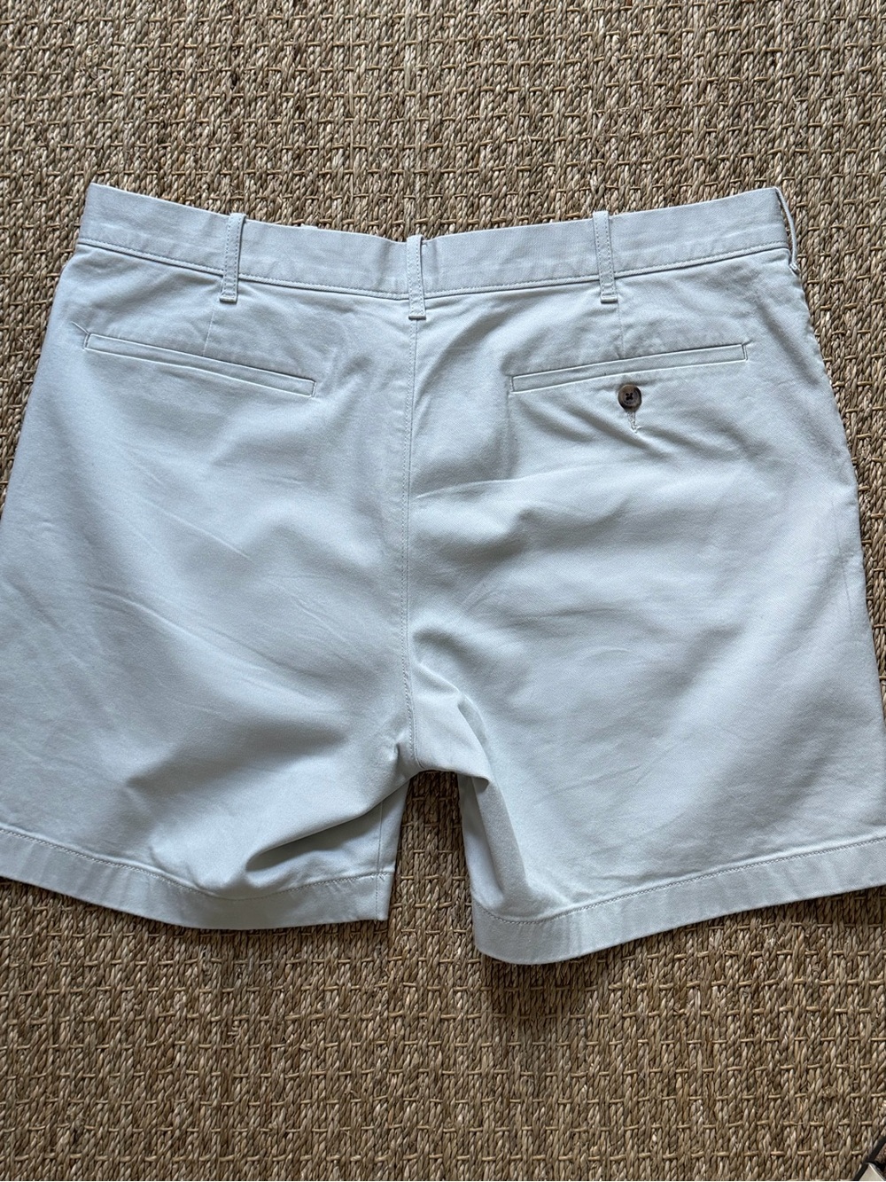 J. Crew Light Stone Flat-Front Chino Shorts - Picture 2 of 4